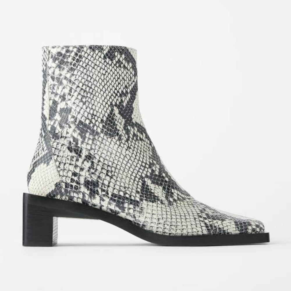 Snakeprint Booties - Picture 5 of 5